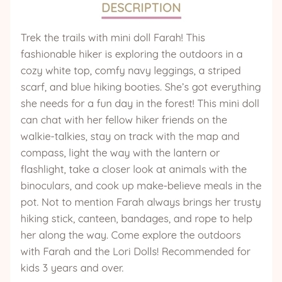 Doll Toy Set NEW - Picture 8 of 8